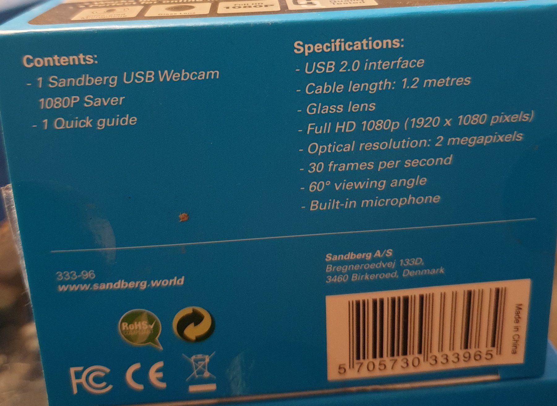 Webcam: Web Cam mit integrierte Microphone USB Kabel Fabrikneu – Nuovo e nell'imballaggio originale da Horw venduto da Arta20000 2