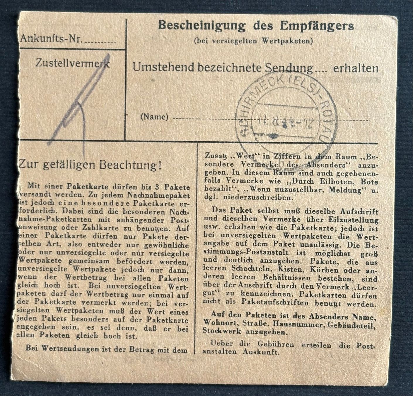 Tutti i francobolli: DEUTSCHES REICH – Usato da Ostermundigen venduto da Heavenmaus75 1