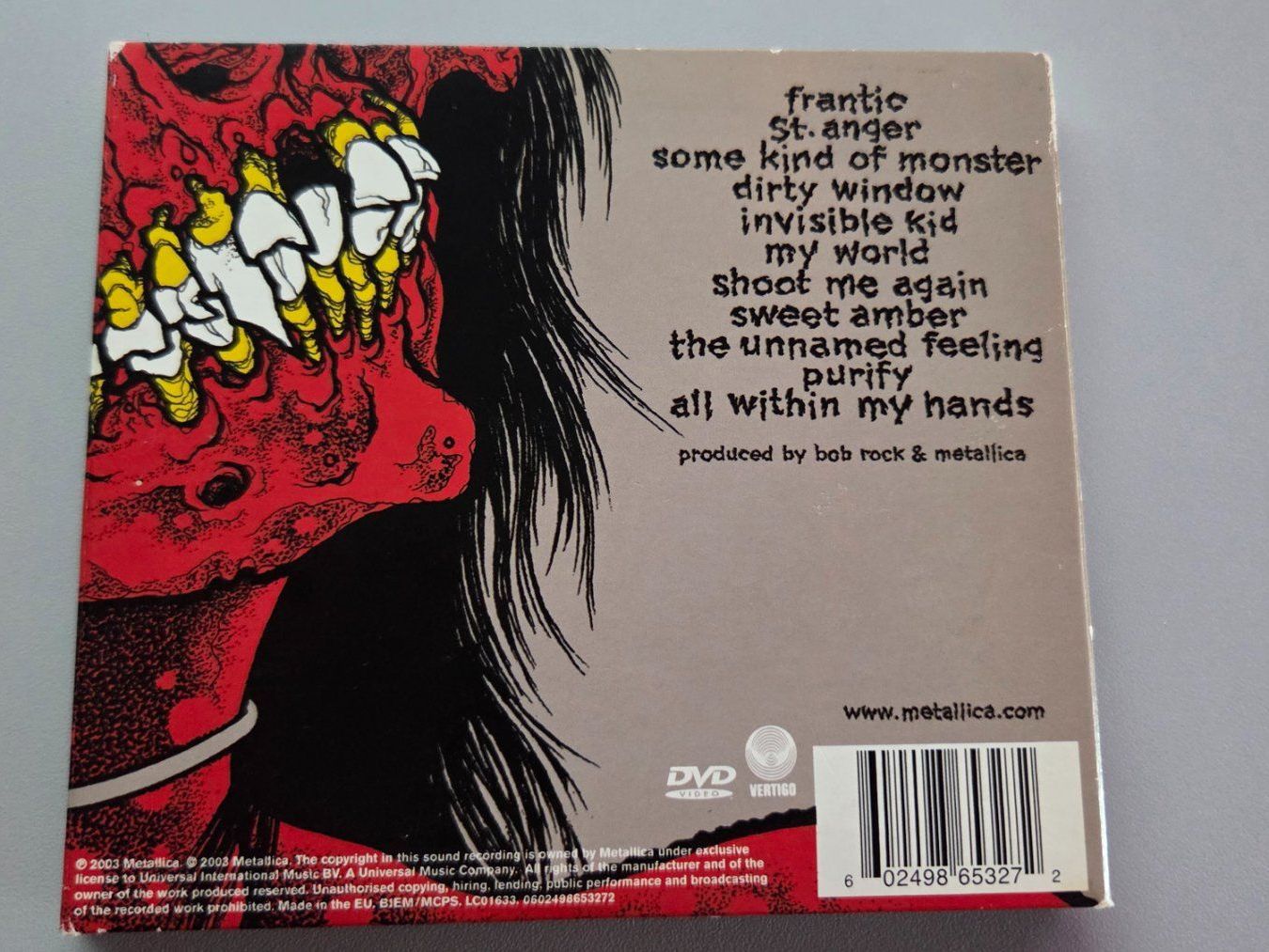 CDs: CD Metallica - St. Anger – D'occasion à Schaffhausen par Kellerrassel 3