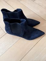Schwarze Clarks Stiefeletten, Gr. 41, Echtleder, Top!
