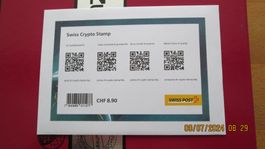 Swiss Krypto-Stamp 1.0 Neu ungeöffnet Top !!!