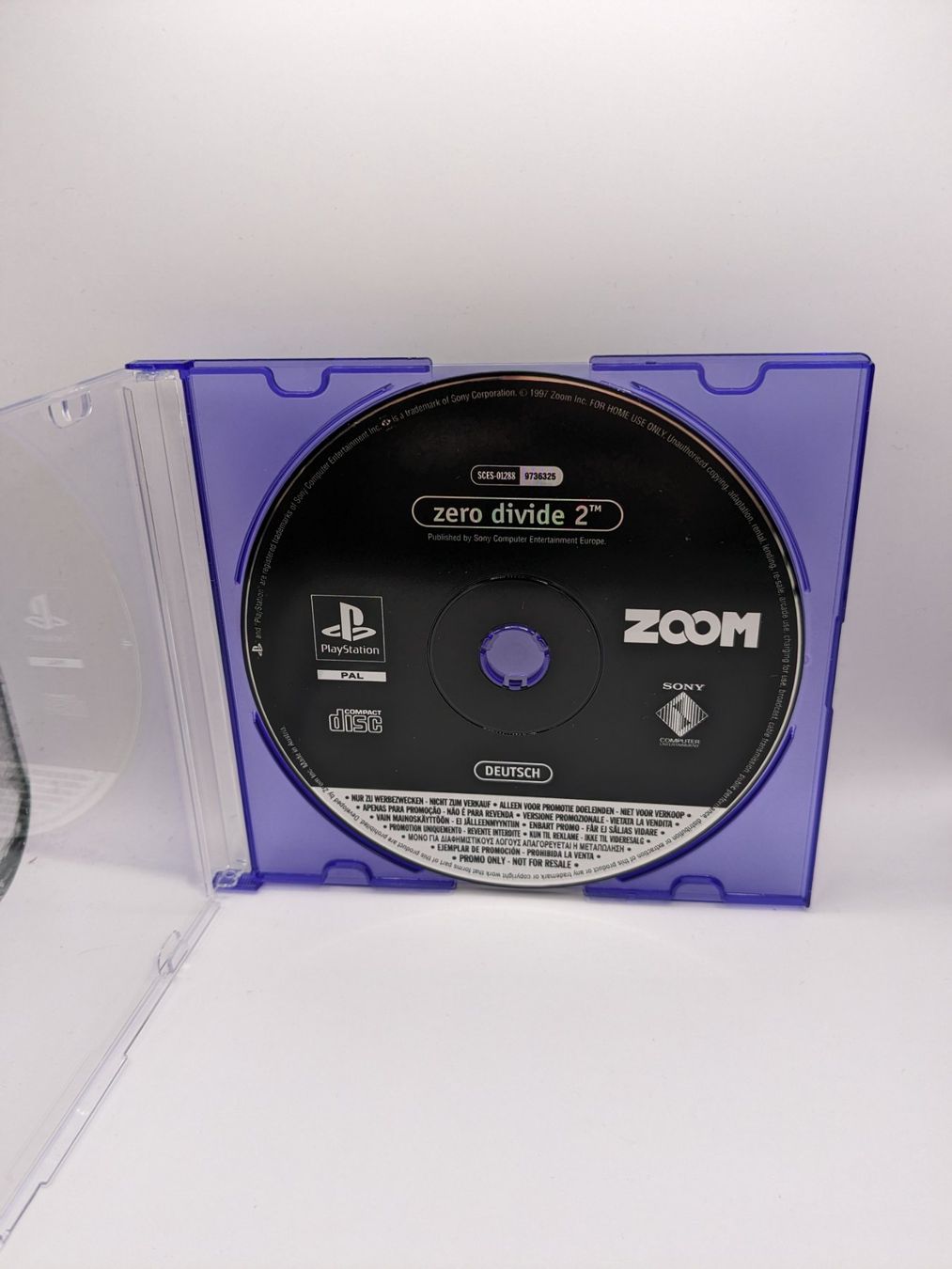 Sony Spiele: Zero Divide 2 Playstation 1 Game PROMO SCES-01288 – Gebraucht aus Hünenberg See von SpecialEditionGaming