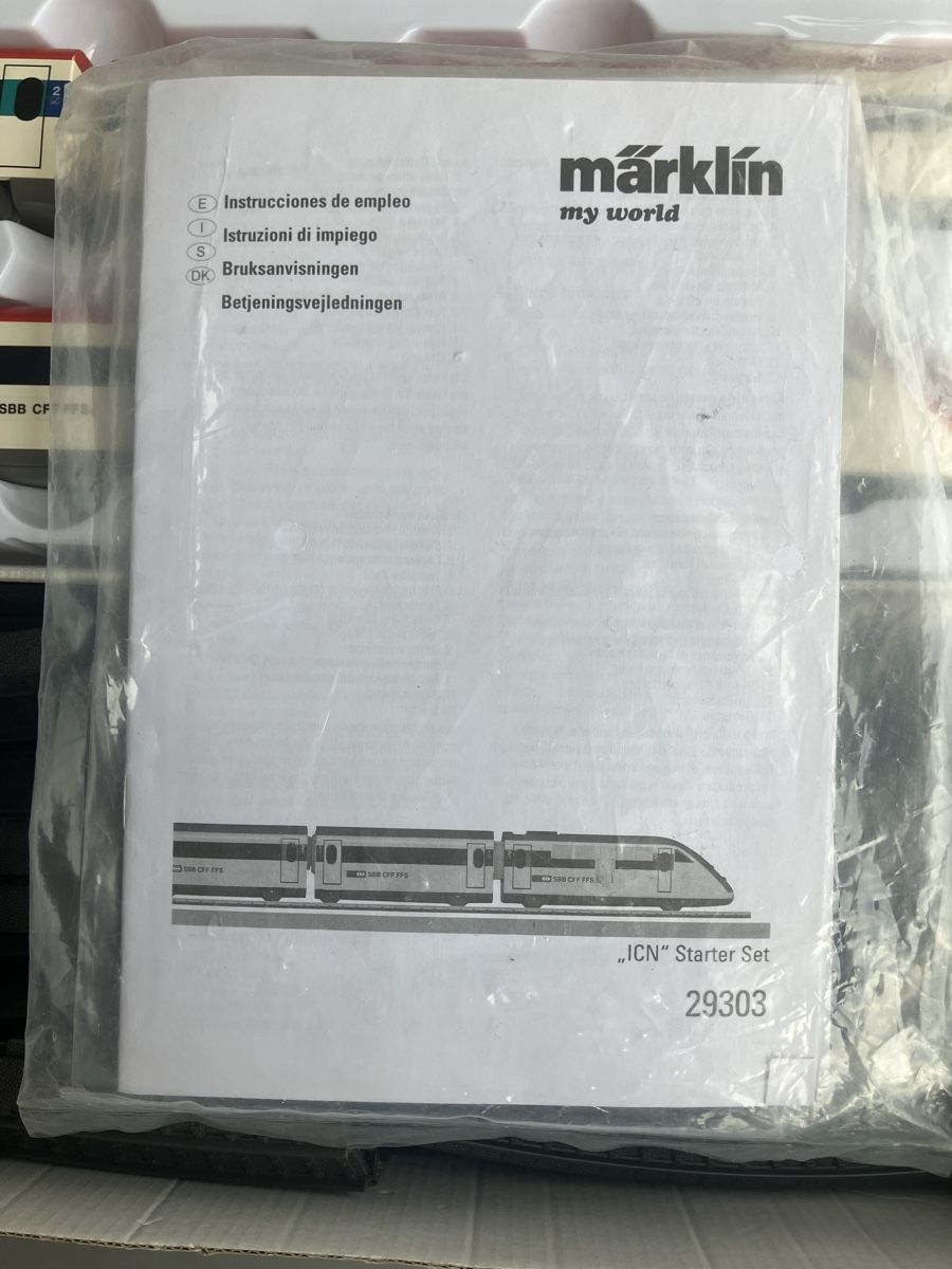 Märklin Modelleisenbahnen: Märklin ICN Starter Set 29303  – Gebraucht aus sion von orchikorchik 2