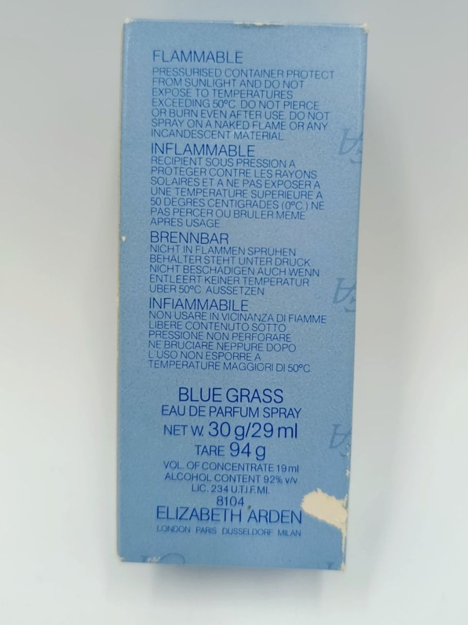 Parfum & Eau de Toilette: Vintage Elisabeth Arden Blue Grass Parfum – Gebraucht aus Wil SG von Donaldus 3