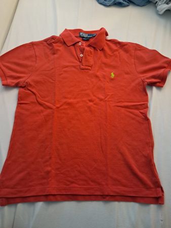 Polo Ralph Lauren chemise homme taille M rouge slim fit