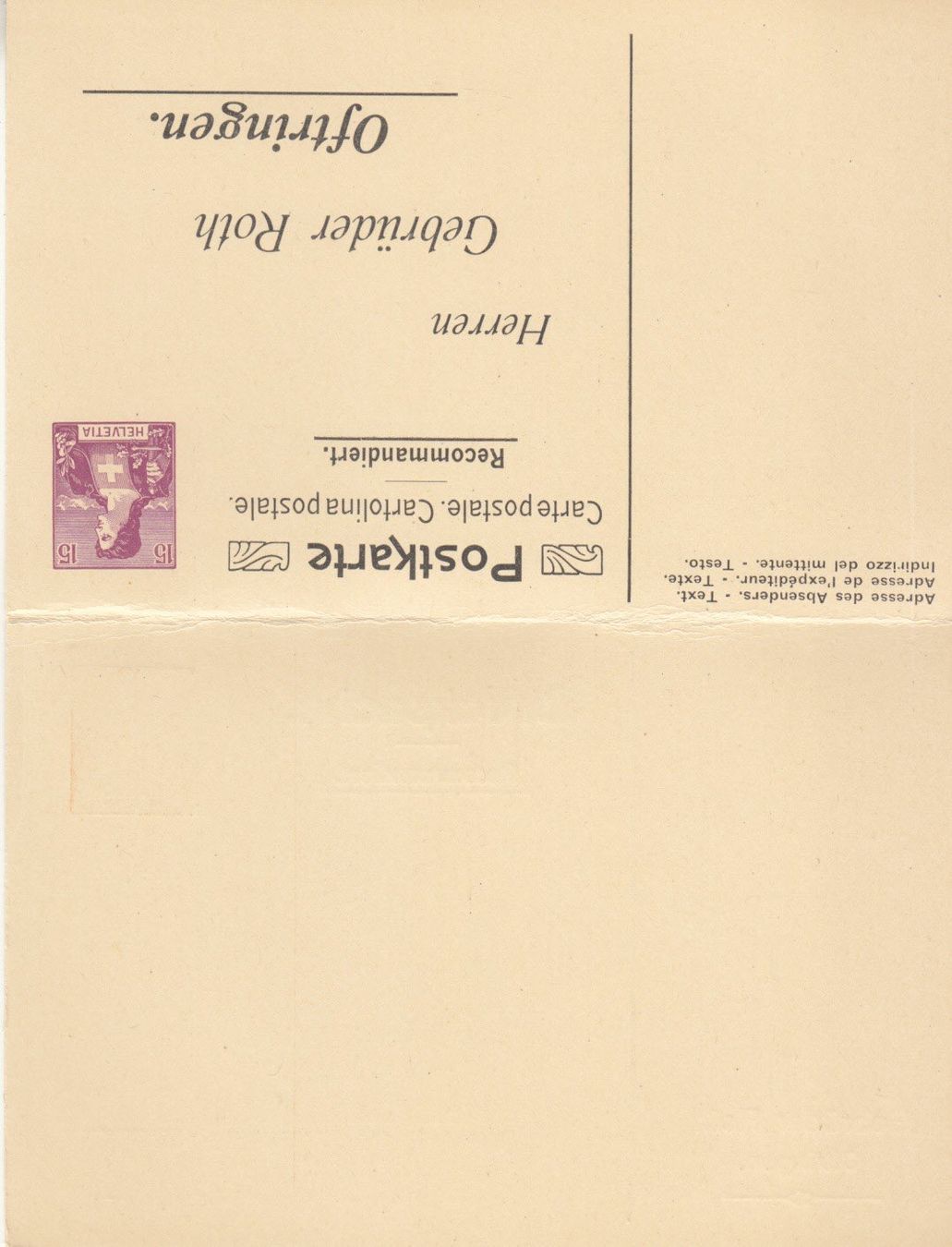 Tous les timbres: SGK PPK 124 Roth Oftringen – D'occasion à Bürglen TG par StampGraf 1