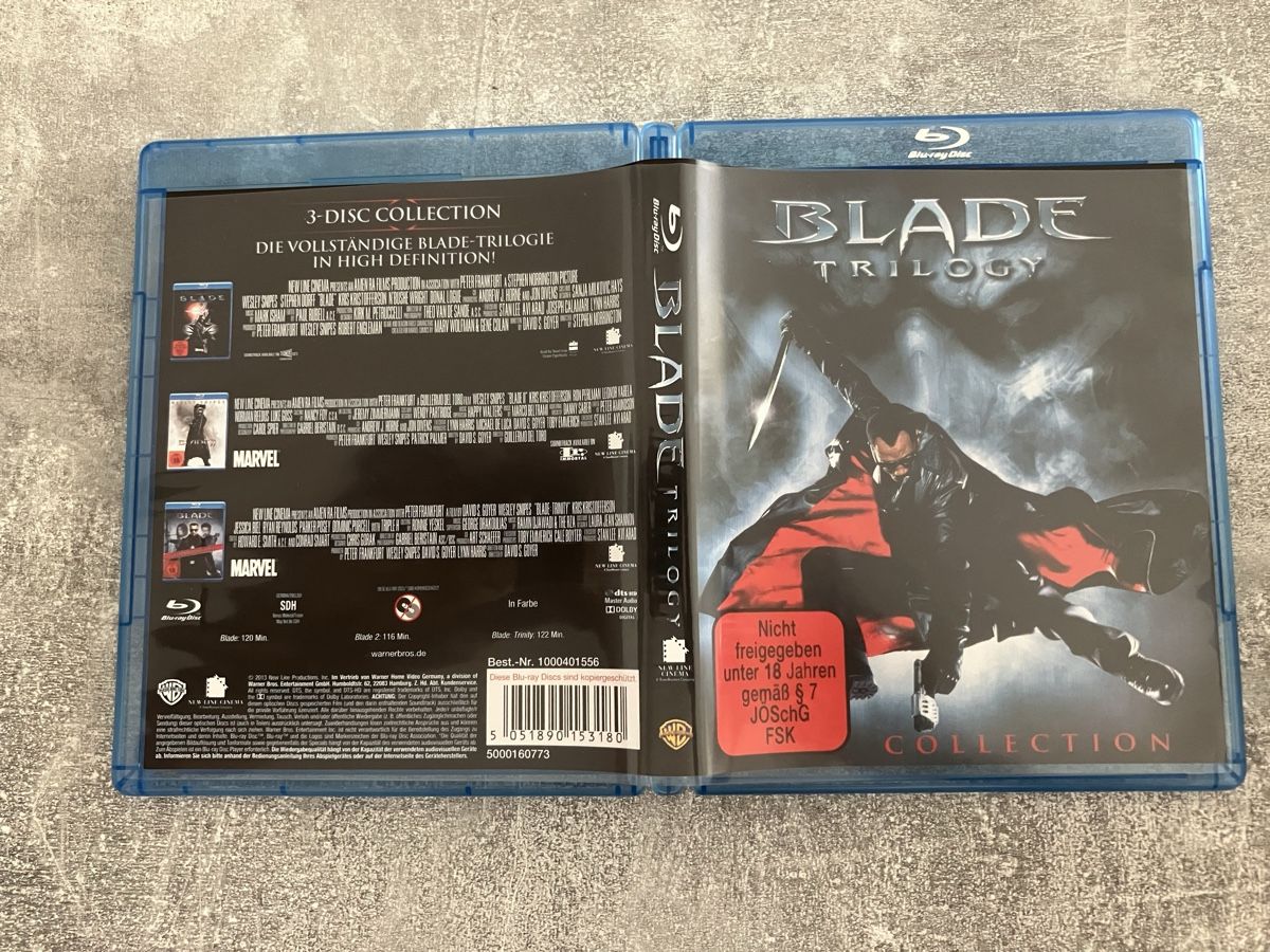 Alle DVDs: BLADE Trilogy – Gebraucht aus Emmenbrücke von nne_hm9j 4