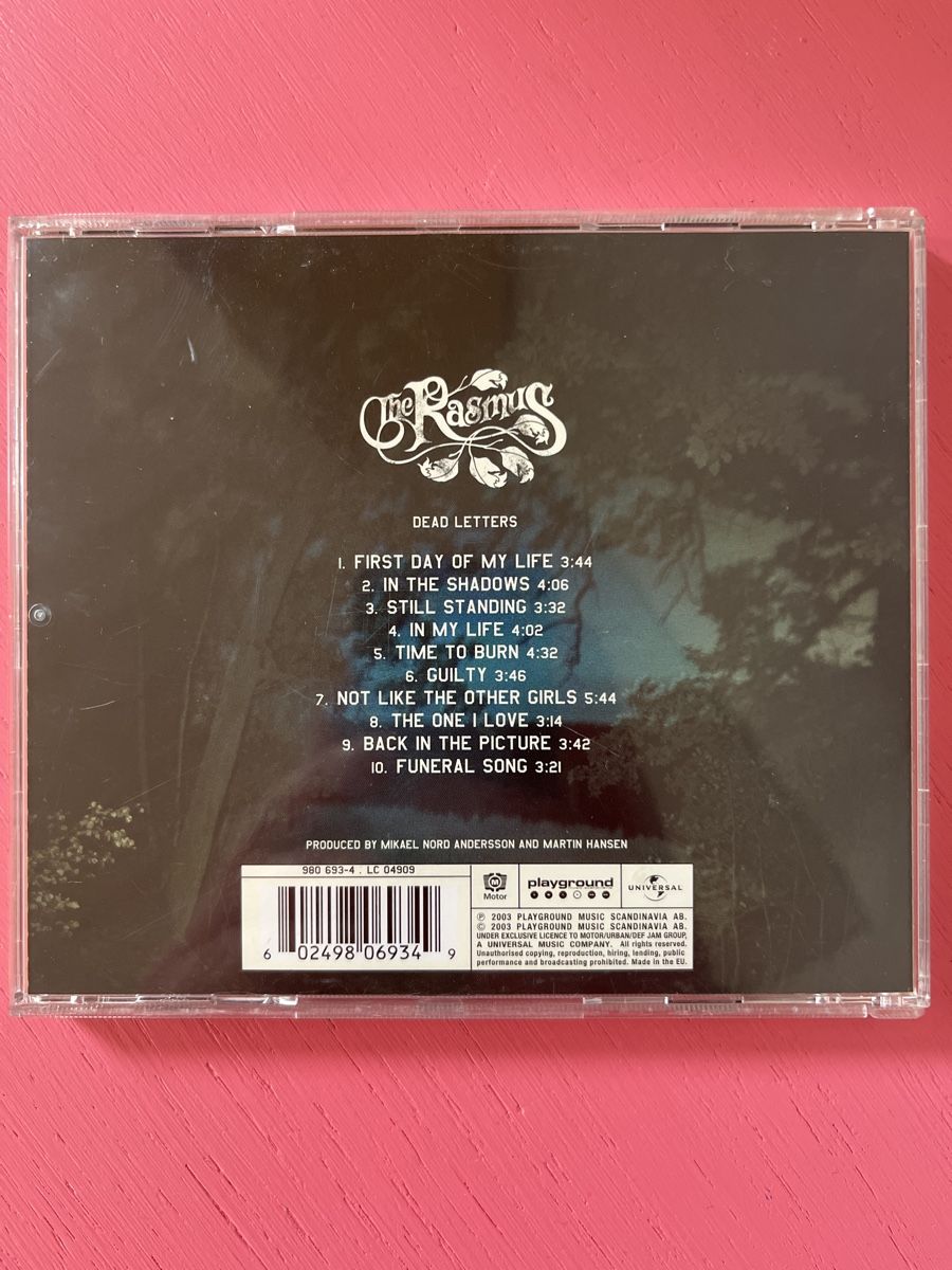 CD: The Rasmus - Dead Letters – Usato da Lützelflüh-Goldbach venduto da Deiv4 1