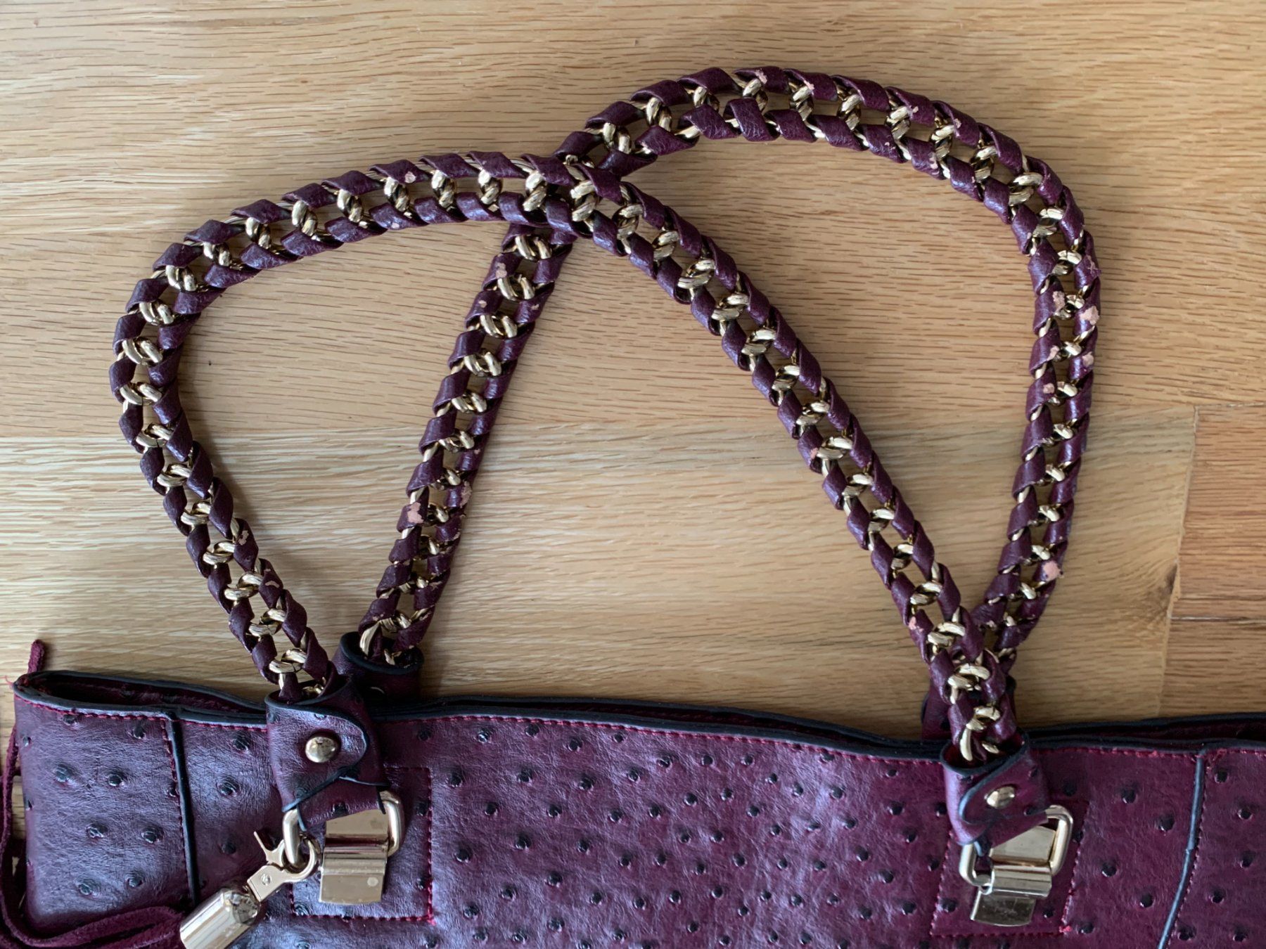 Borse da donna: Umhängetasche mit Innentasche, 2-teilig – Usato da Nendeln venduto da smile020 6