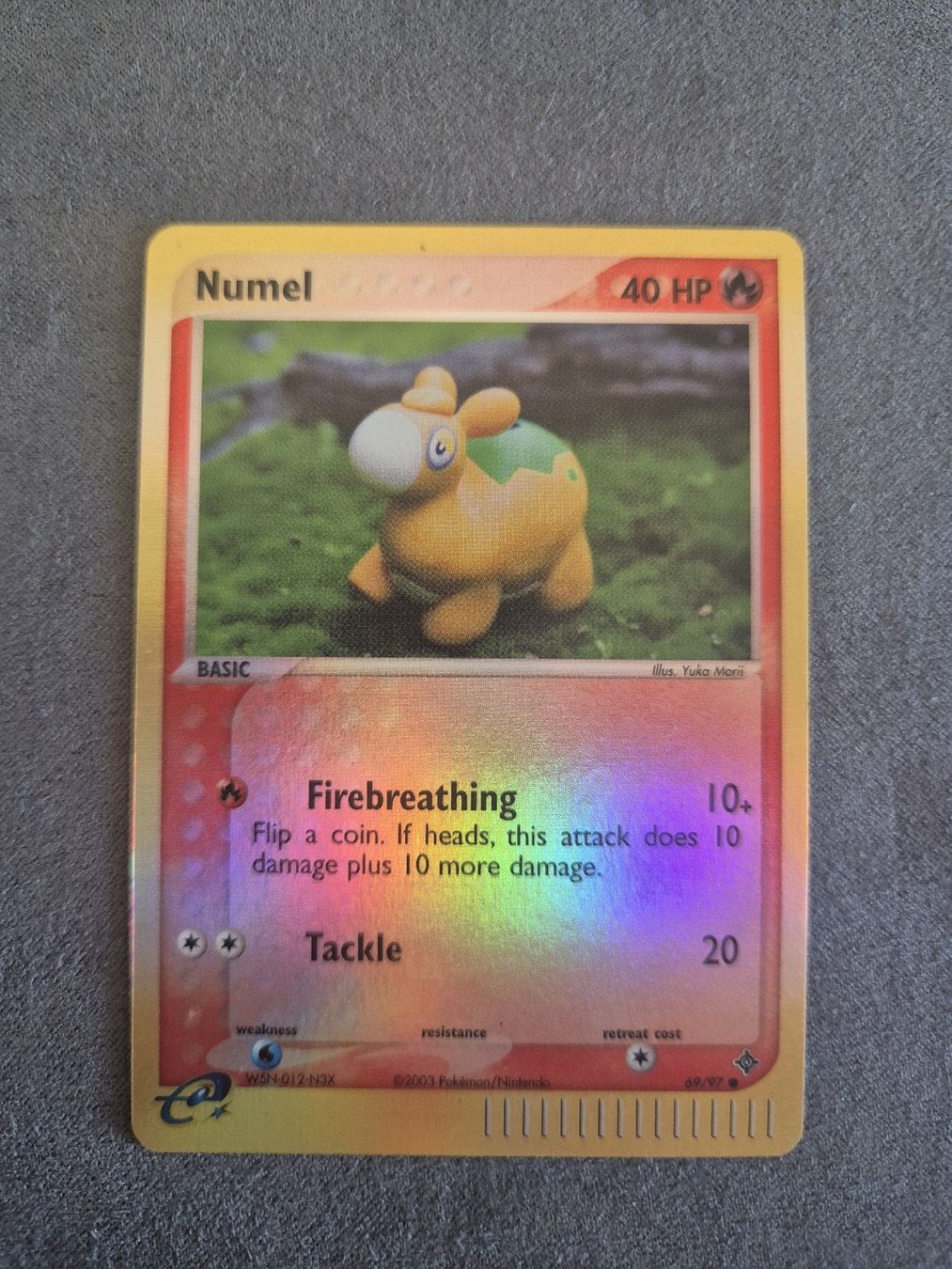 Pokémon Carte collezionabili: Pokémon Numel reverse - 69/97 - 2003 – Usato da Oron-la-Ville venduto da n_a_t_e_a_g
