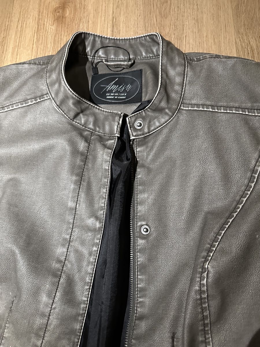 Giacche: Amisu Kunstlederjacke, grau – Usato da Oberurnen venduto da nes_8xqt 2