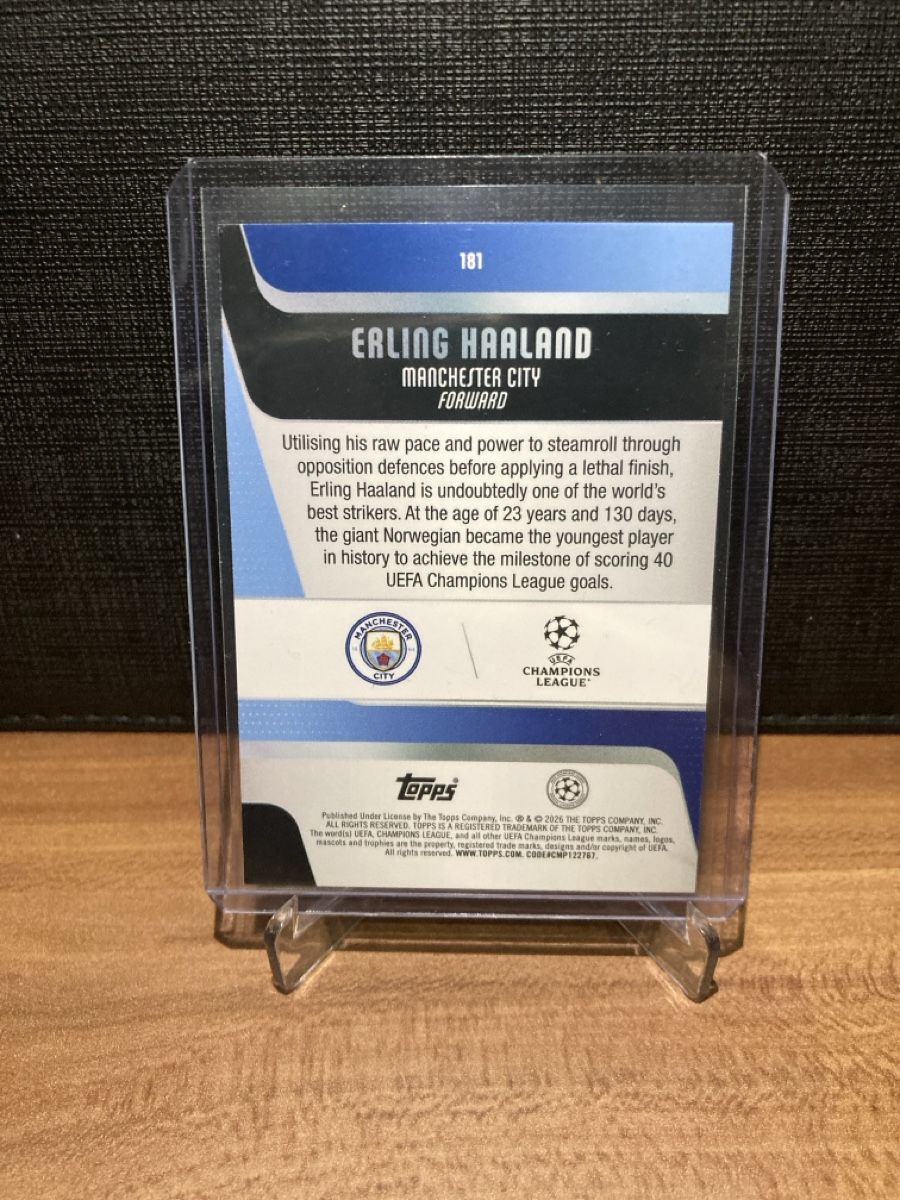Topps Carte collezionabili: Topps Erling Haaland /10 – Usato da Zürich venduto da ZeboBricks 2