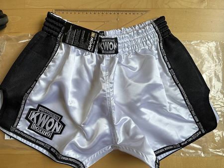 KWON Kickbox-Shorts weiss S