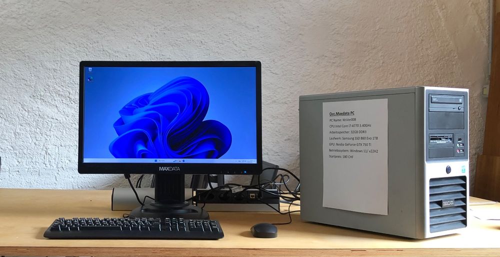 Occ. Maxdata Pc (Gebraucht) in St. Pantaleon für CHF 180 – nur Abholung ...