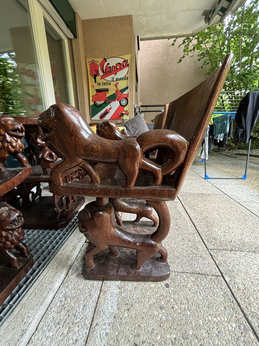 Articoli in legno: Afrikanischer Salon – Usato da Wettingen venduto da suk_p9mv 2