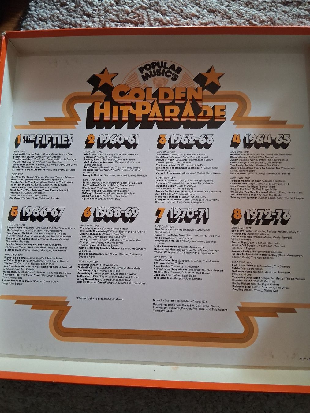 Dischi in vinile: Lot de vinyles "Golden Hitparade" - 3 coffrets – Usato da Aigle venduto da Marcagapit 1