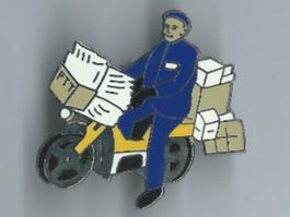 PTT Pin  Briefträger Mofa