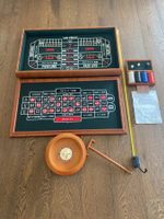 Casino à domicile: set 3 en 1 (Roulette/Black Jack/Craps)