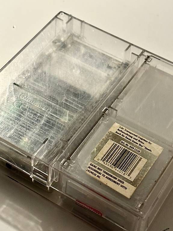 Nintendo Console: GAMEBOY, DMG-01, TRANSPARENT, CRYSTAL CASE, GAME-CASES – Usato da Dachsen venduto da Sven_Jasper 3