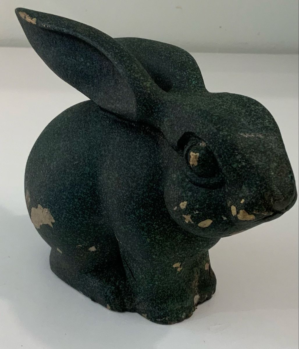 Franklin Mint Statuette: Lapin en Bronze Franklin Mint – Usato da rolle venduto da Tontonjulot 1