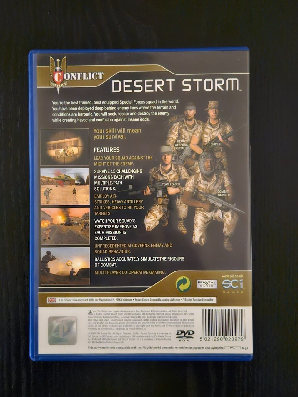 Sony Giochi: Conflict Desert Storm (PS2) – Usato da Zürich venduto da sodamnme 2