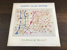 DEVADIP CARLOS SANTANA- The Swing of Delight - 2Lp
