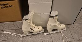 Weisse Schlittschuhe, Grösse 41 Damen