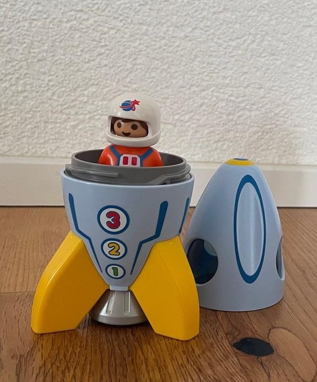 Playmobil 1 2 3 Rakete 70186 | Kaufen auf Ricardo