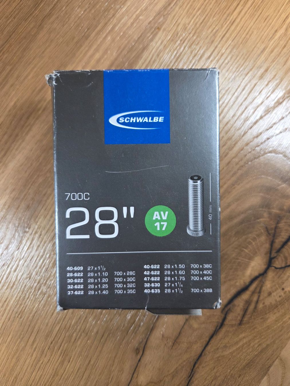 Pezzi di ricambio: Chambre à air 28" Schwalbe pour vélo – Nuovo e nell'imballaggio originale da Bern venduto da micgaillard09
