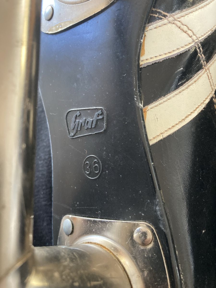 Graf Pattini da ghiaccio: Graf Standard Schlittschuhe, Grösse 36 - Eislaufen! – Usato da Winterthur venduto da silen 2