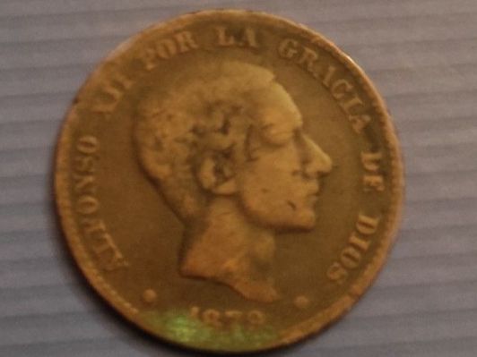 Tutti le monete: 10 centimos Espagne 1879 – Usato da Couvet venduto da lulul 1