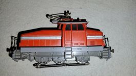 Modellbahn E-Lok rot, gebraucht, Spurweite H0