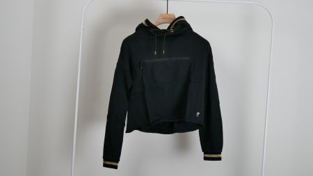 P.E Nation Hoodie Pullover gold schwarz