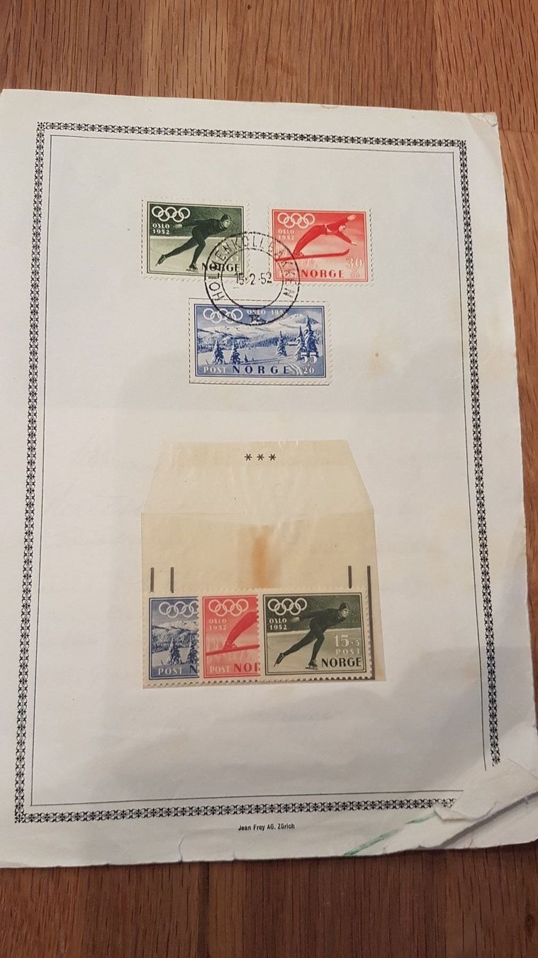 Insegne: Plaquette commémorative JO d'hiver Oslo – Usato da Porrentruy venduto da Piquetix 3