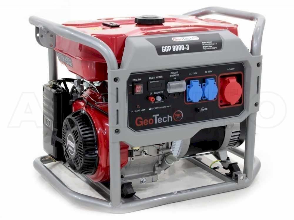 Stromgeneratoren: GeoTech Pro GGP 8000-3 Stromerzeuger – Neu und originalverpackt aus Bottighofen von zaap