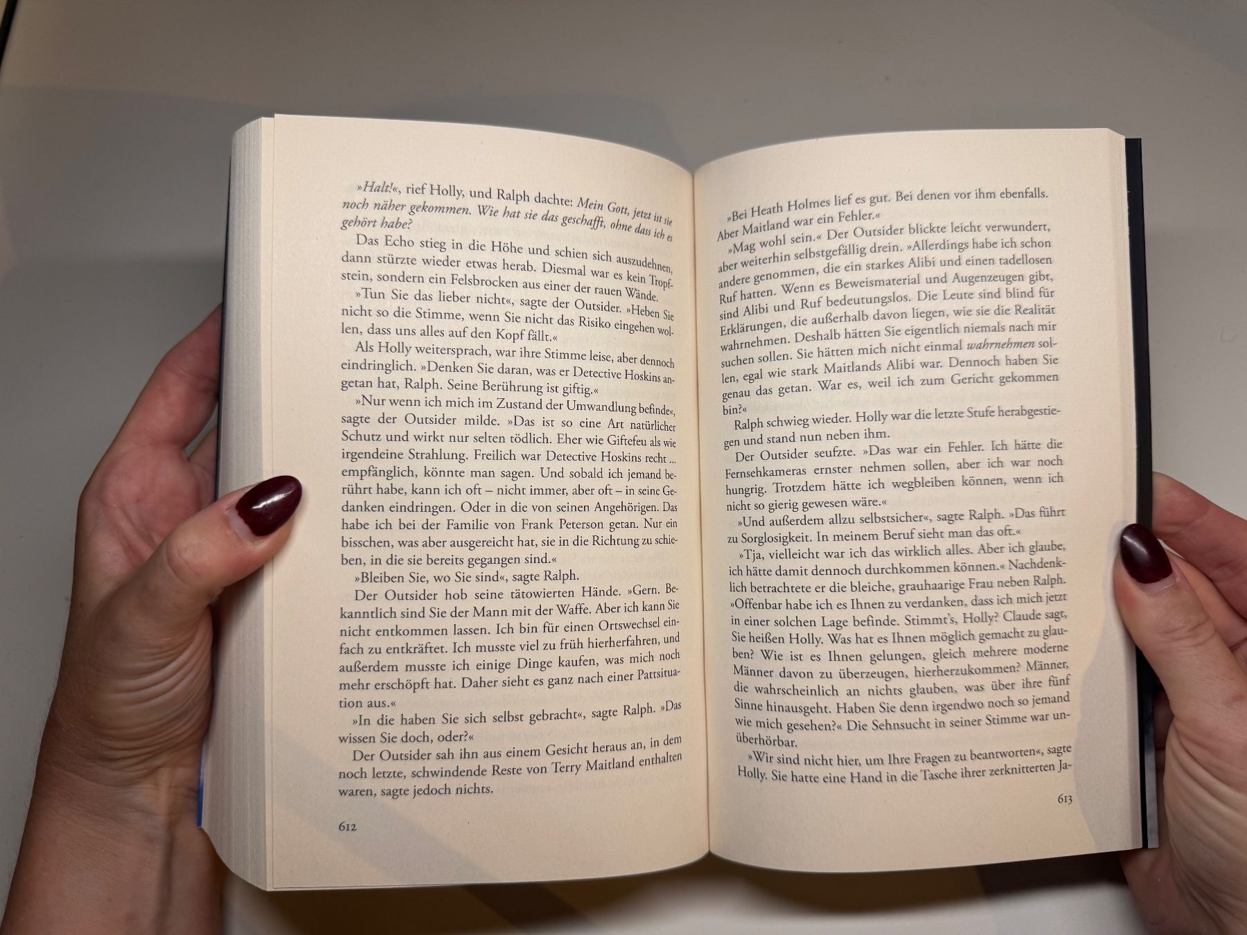 Libri: ROMAN: Stephen King, Der Outsider – Usato da Grosswangen venduto da Deutsche_Romane 8