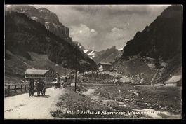 AK Wasserau, Gasthaus Alpenrose, 1918