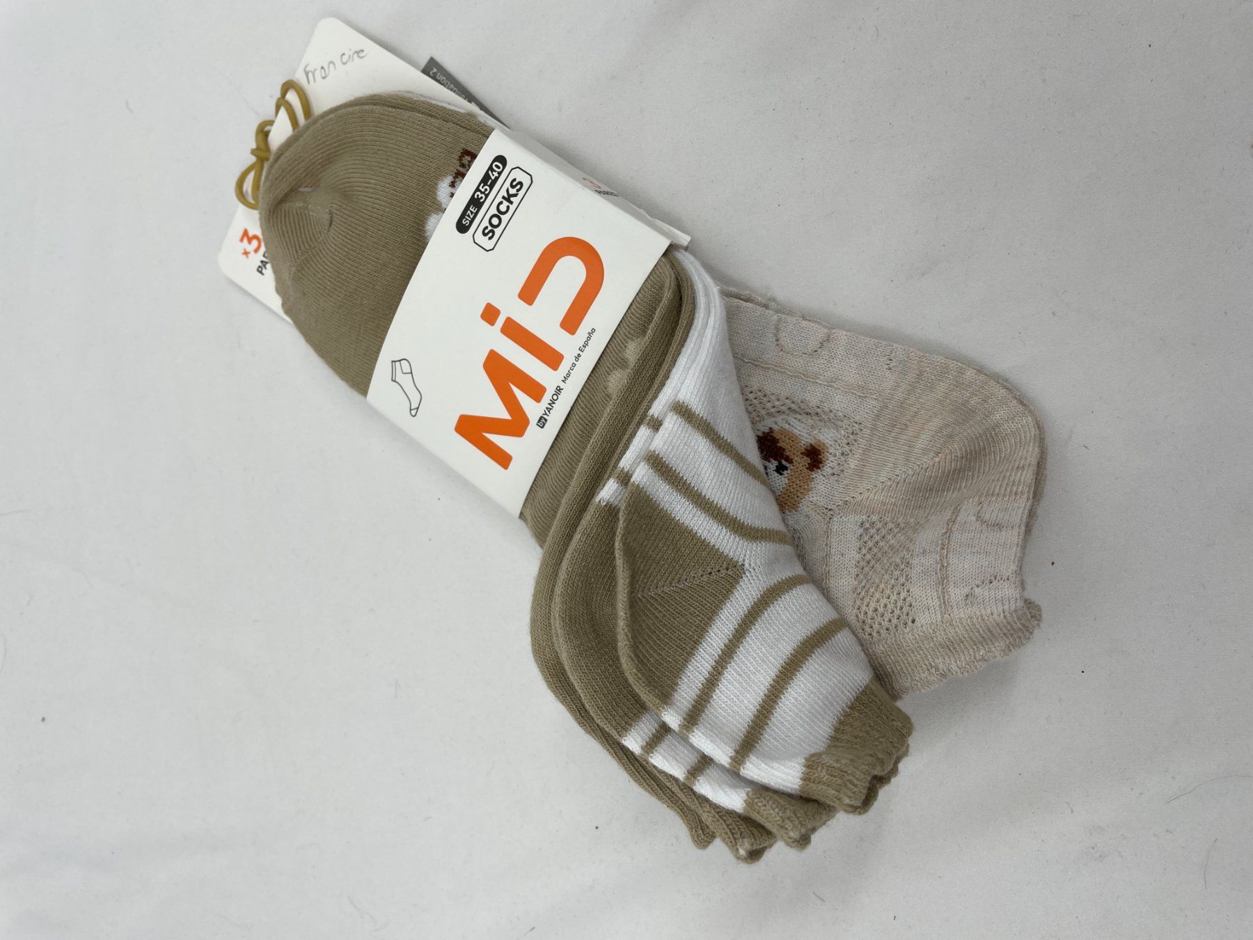 Calze: MID Chaussettes 3 paires – Usato da Lausanne venduto da PlusValue_Lausanne 1