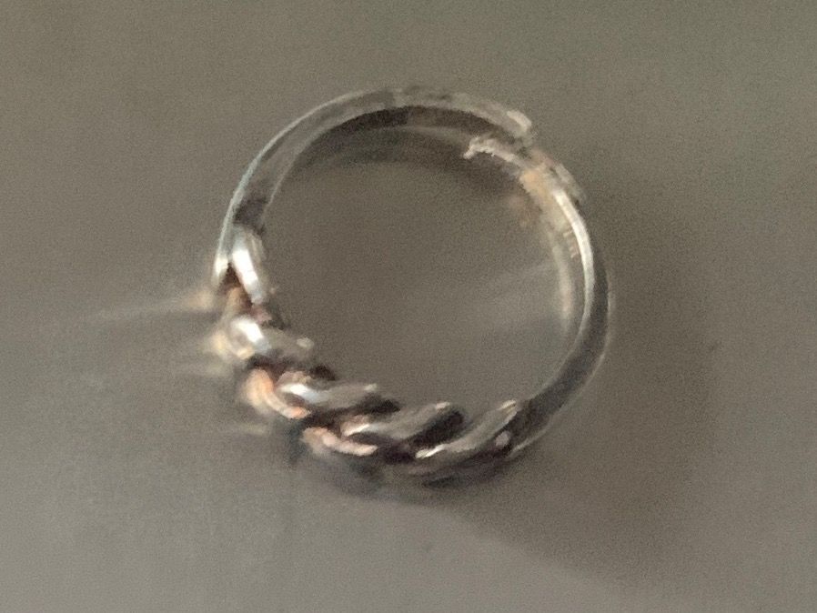 Anelli: Silberring Panzerkette (53/17) – Usato da Laufen venduto da Bellebellezza 5