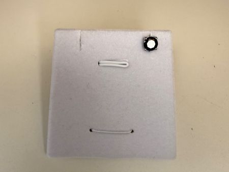 Einzel-Ohrstecker Silber 925 Zirkonia