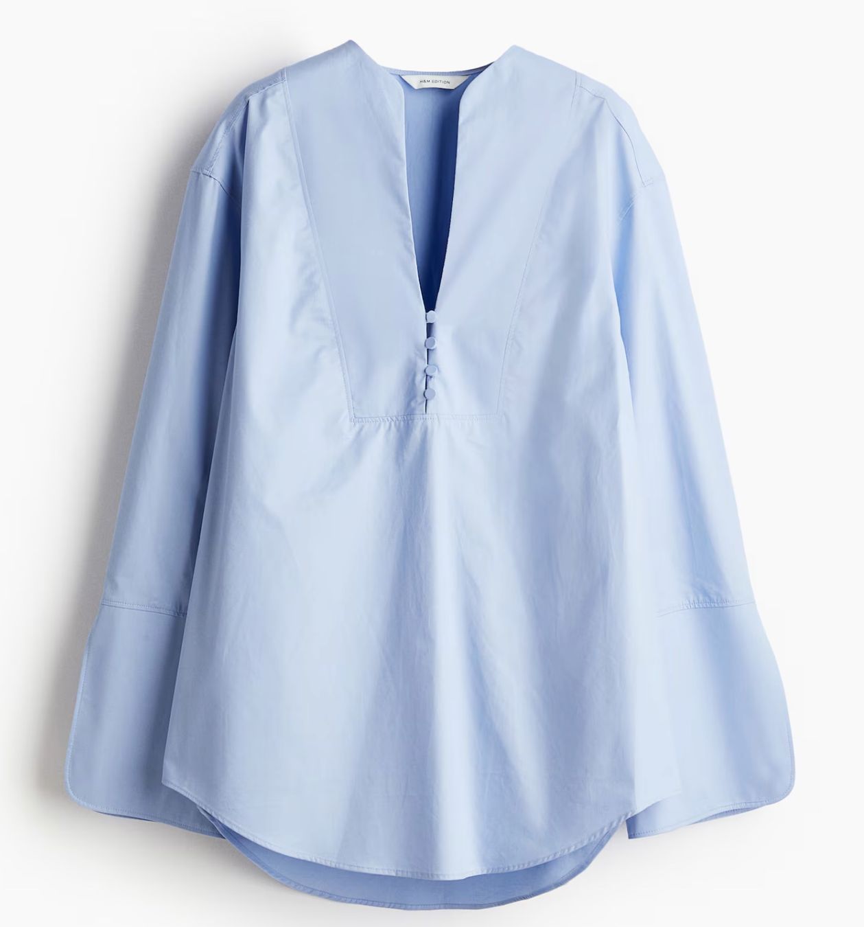 H&M Tuniche: H&M EDITION TUNIKA - HEMDBLUSE HELLBLAU – Nuovo (secondo la descrizione) da Zürich venduto da fabienne1234