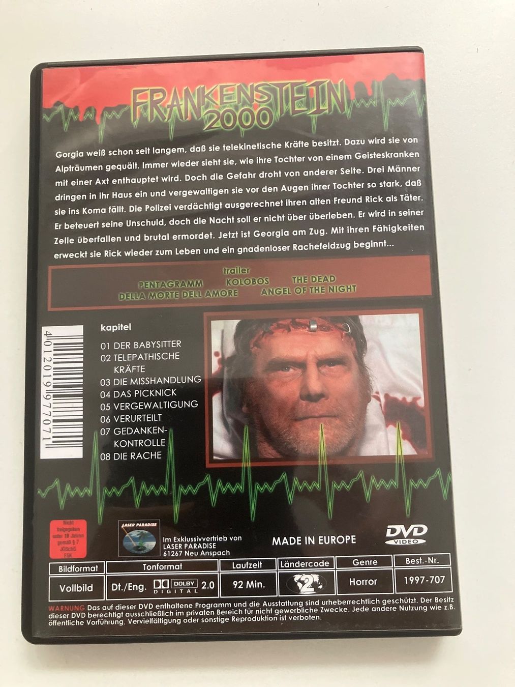Tous les DVDs: Red Edition: Frankenstein 2000 (DVD) – D'occasion à Arbon par HelFer01 1