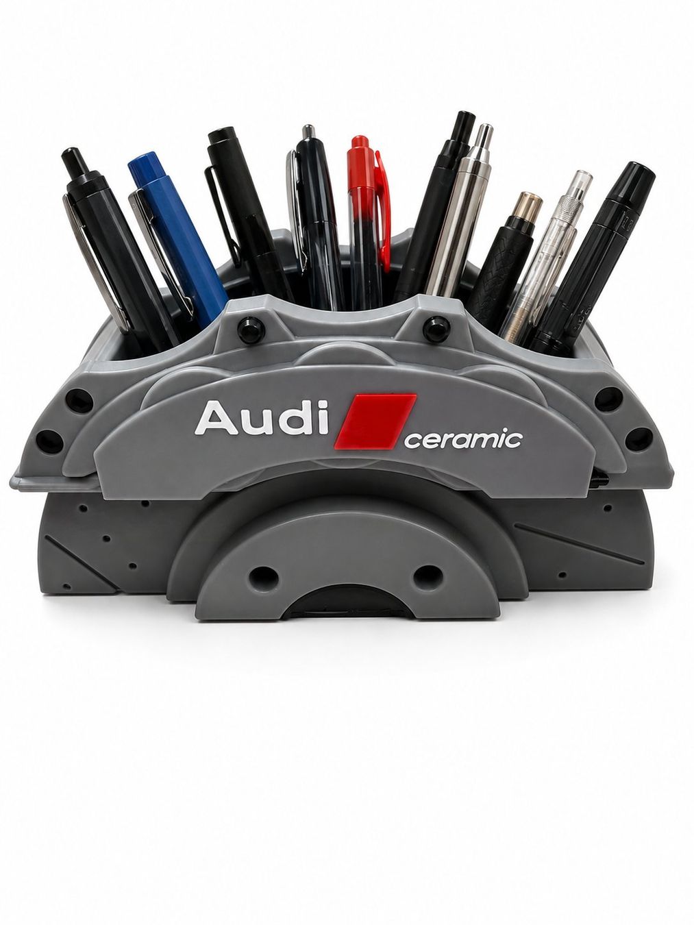 Sonstiges Schreiben & Zeichnen: Audi Stiftehalter Bremssattel Design mit Bremsscheibe – Neu und originalverpackt aus Wald ZH von carwerk3dstudio 1
