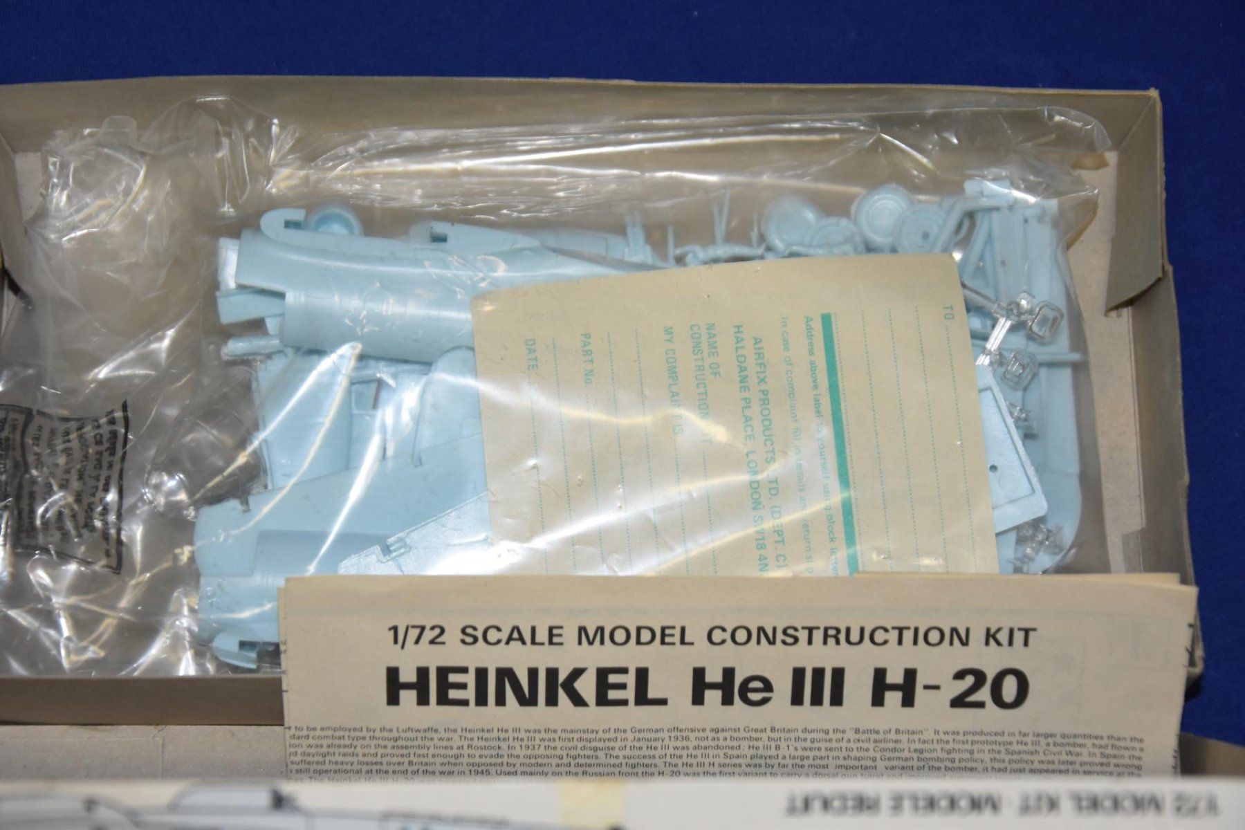 Kit di modellismo & Modellini statici: Heinkel He-111 – Nuovo e nell'imballaggio originale da Liestal venduto da estreiter 1