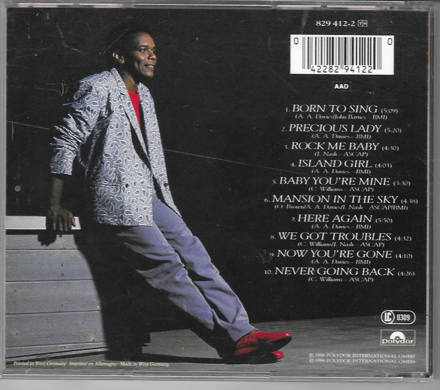 CD: JOHNNY NASH  -  HERE AGAIN – Usato da Bex venduto da Giorgiob 1