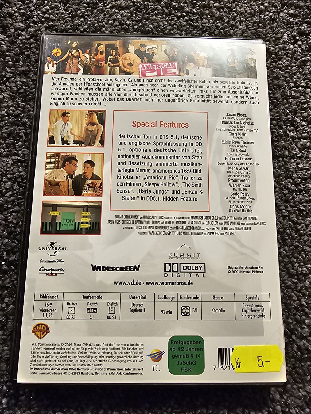 Alle DVDs: American Pie DVD (21832) – Gebraucht aus Ruswil von jan_bxl5 1