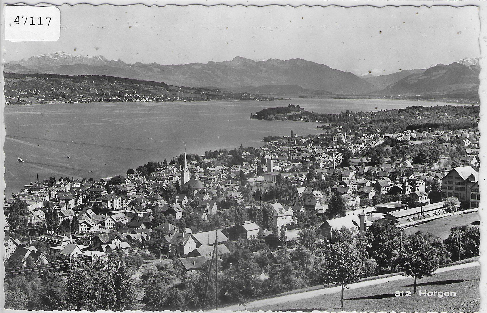 Cartes postales: Horgen - Generalansicht – D'occasion à Ettingen par Kartenplanet