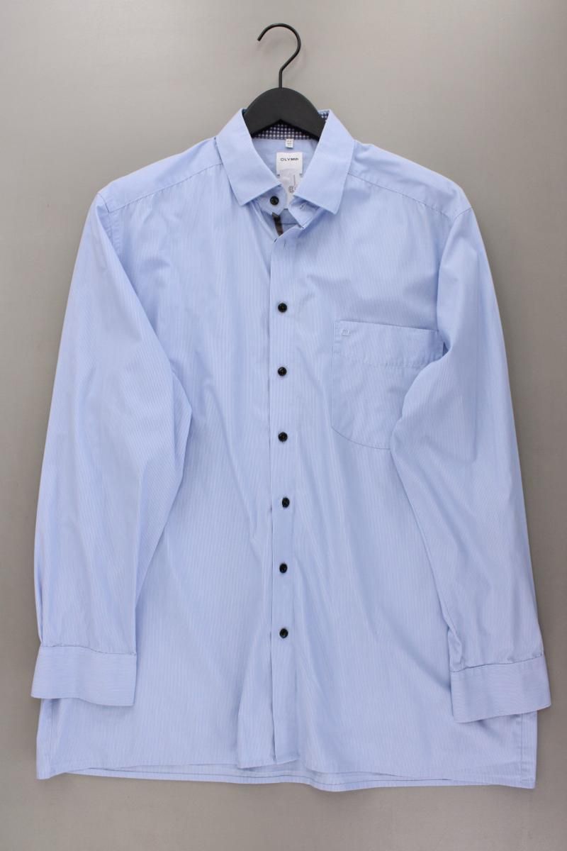 Chemises: Olymp Langarmhemd Gr. Hemdgröße 44 blau – D'occasion à Neustadt an der Waldnaab par SecondLifeFashion