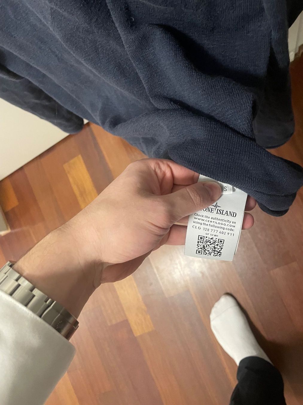 Maglioni & Felpe: Stone Island Pullover, dunkelblau, Top Zustand, Gr. S – Usato da Bubikon venduto da mil_qmf9 3