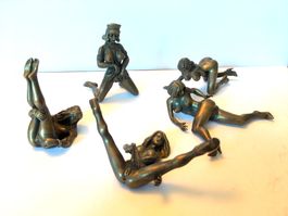 Erotische Bronze Miniaturen